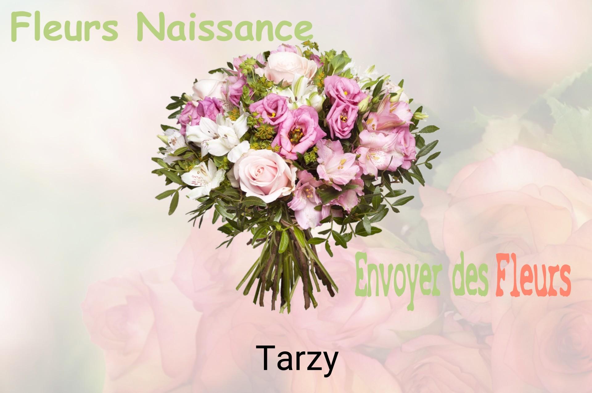 Bouquet de fleurs de naissance livré à Tarzy